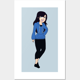 The Sassy Girls-Cute Sassy Girl Stylish For Kids & Teens Posters and Art